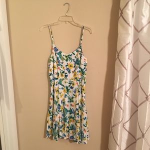 Cheery Floral Print Sundress